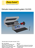 Система выверки экструдера D630 EXTRUDER